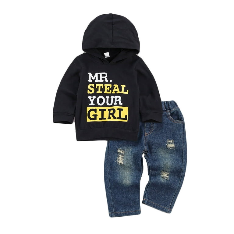 Toddler Baby Boy Outfits Hoodie Sweatshirts & Jeans Clothes Set Fall Winter 6 9 12 18 24 Months Toddler Baby Boy Outfits Hoodie Sweatshirts & Jeans Clothes Set Fall Winter 6 9 12 18 24 Months